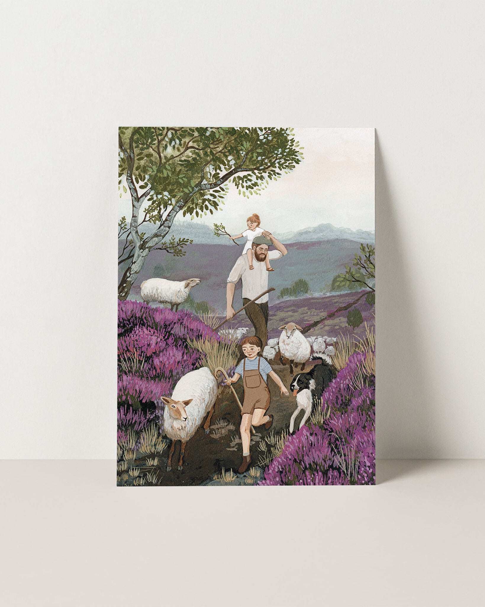 August postcard