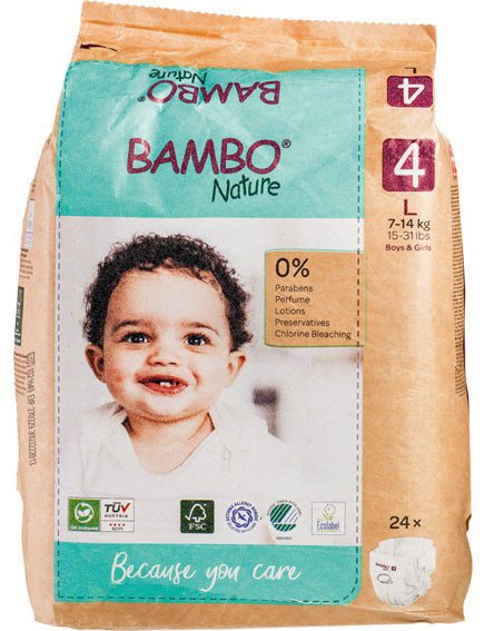 bambo nature Luiers - maat 4