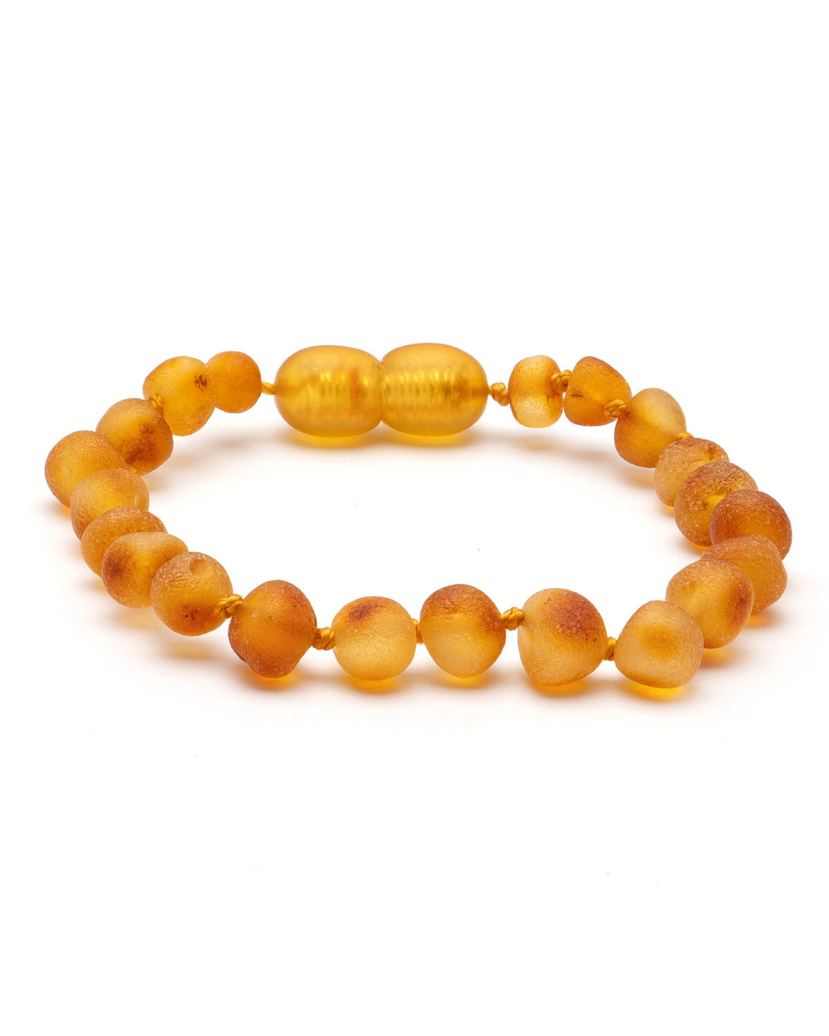 Barnsteen-dames-armband-honey-raw