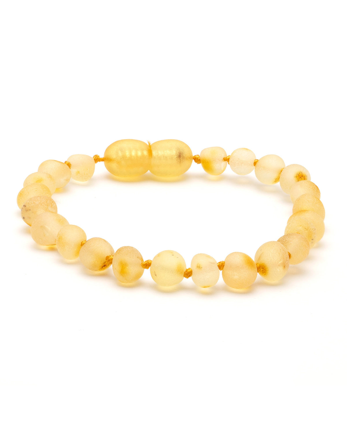 Barnsteen-dames-armband-lemon-raw