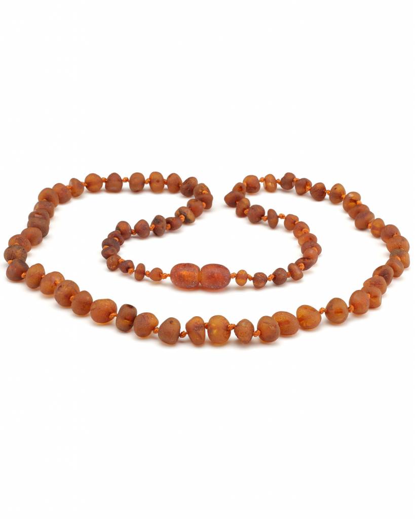 barnsteen-ketting-dames-cognac-raw