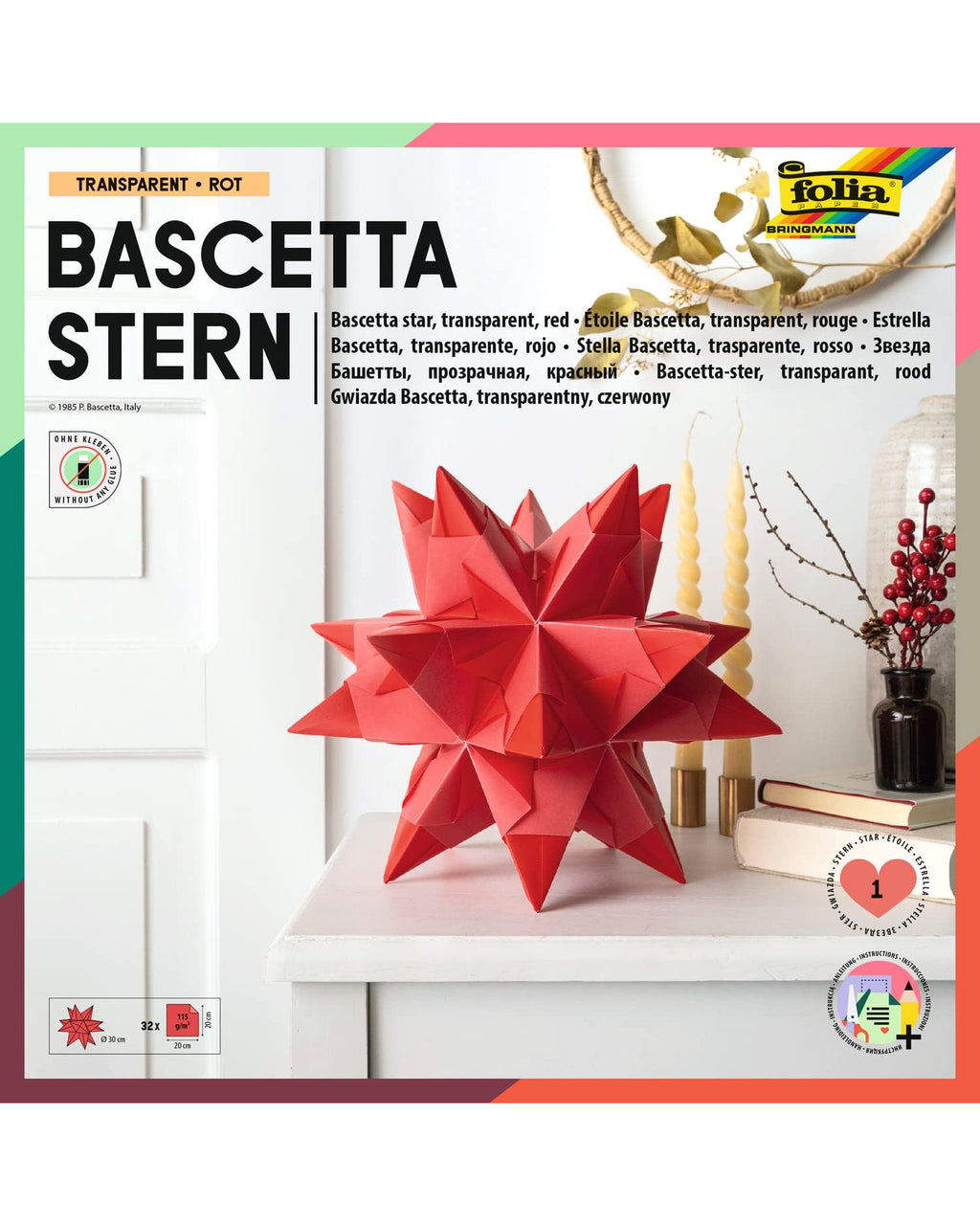 Bascetta ster rood 1