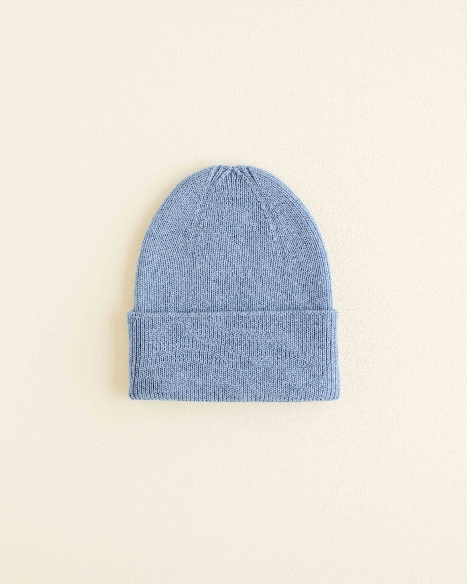 BEANIE FONZIE NEWBORN LIGHT BLUE 1