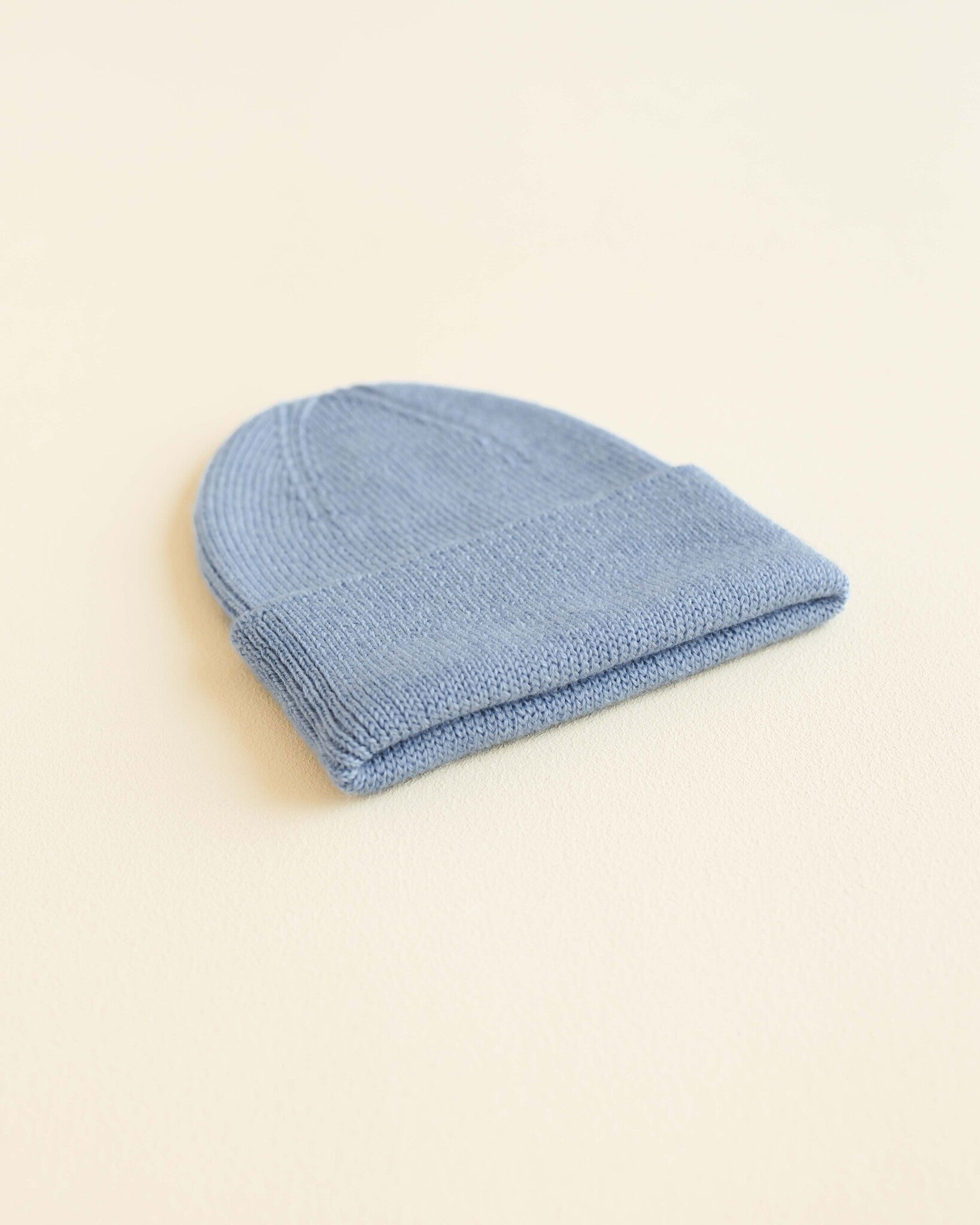 BEANIE FONZIE NEWBORN LIGHT BLUE 2