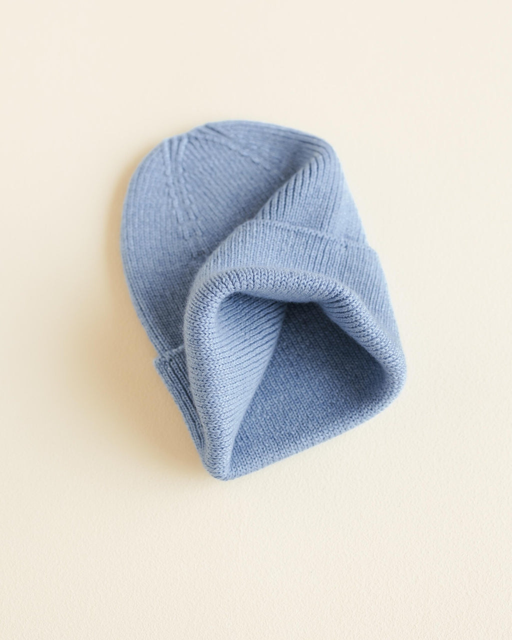 BEANIE FONZIE NEWBORN LIGHT BLUE 3