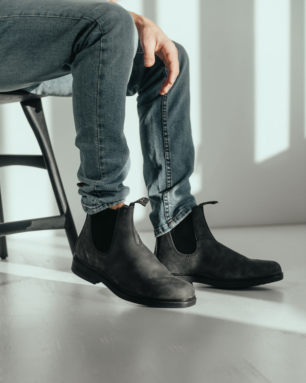 blundstone 1308 dress boot grijs heren