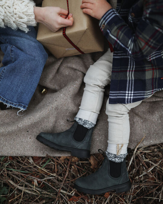 Blundstone Chelsea boots kids - 1325 rustic black1