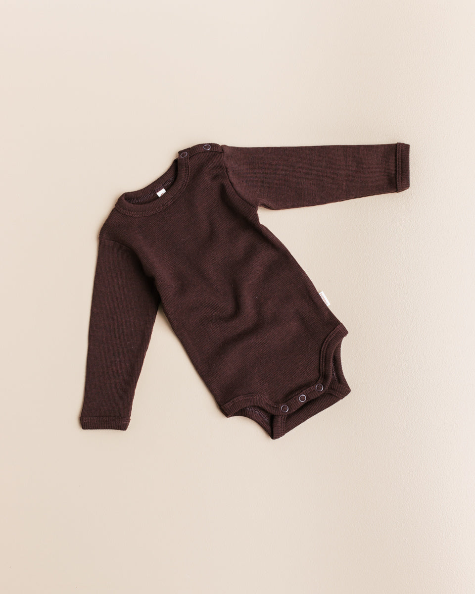Body longsleeves wool - kladdkaka