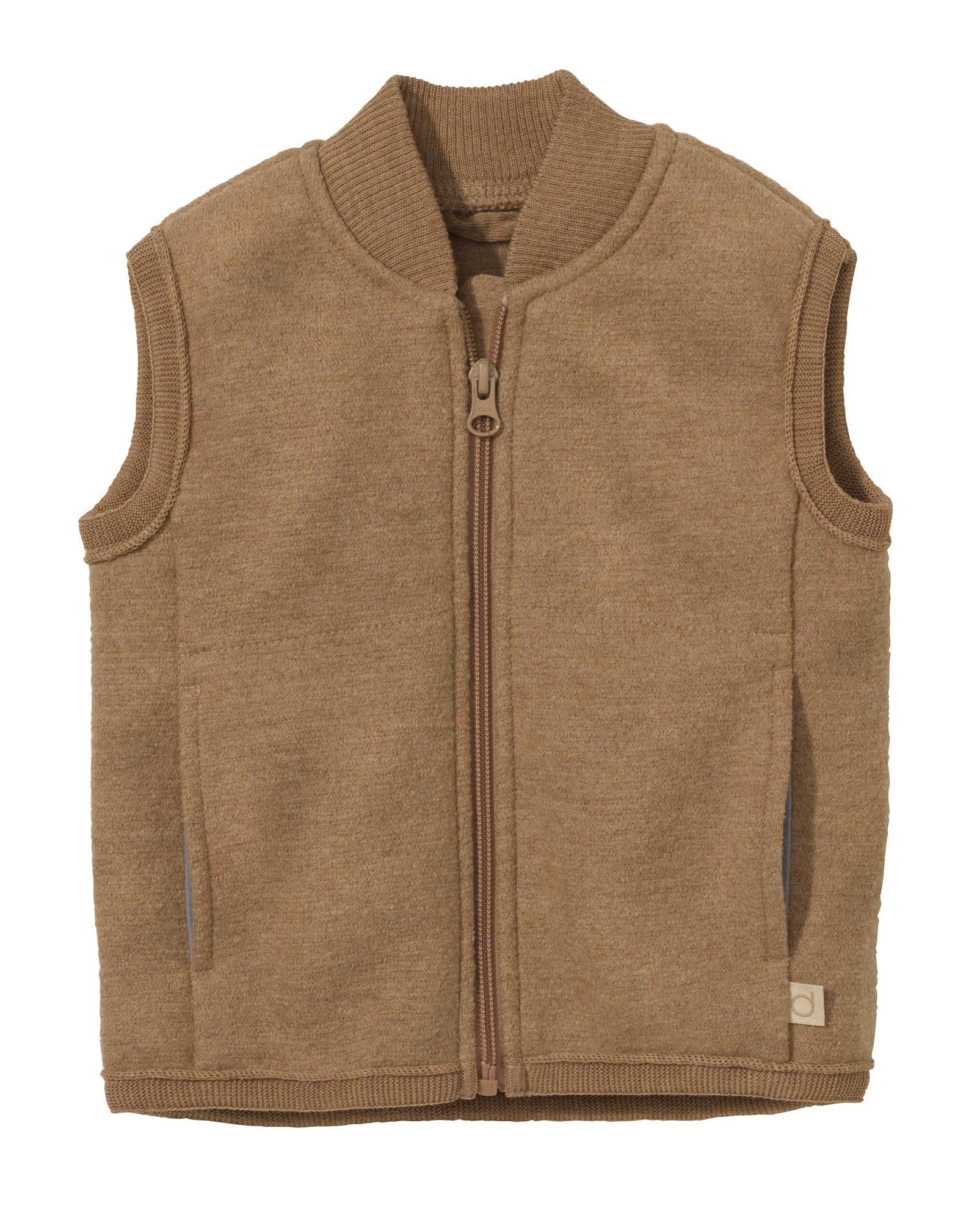 Bodywarmer karamel 1