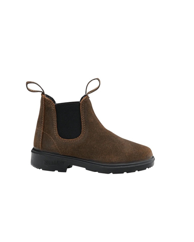 Chelsea boots kids - 2497 suede brown_