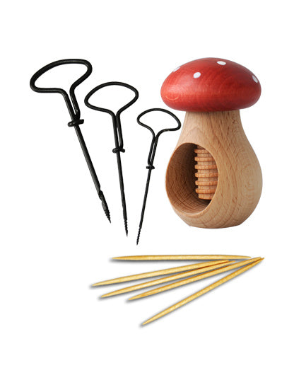 corvus notenkraker set rood