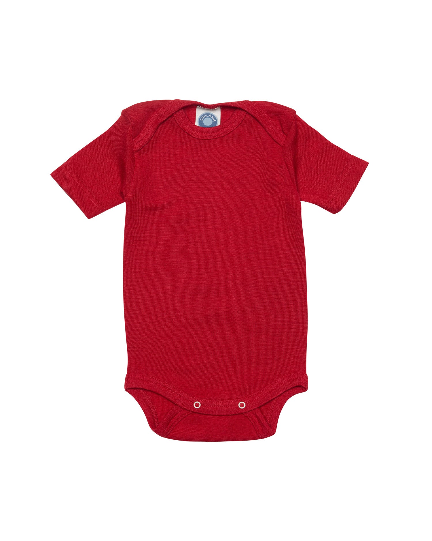 Cosilana-body-short-sleeves-wool-silk-red