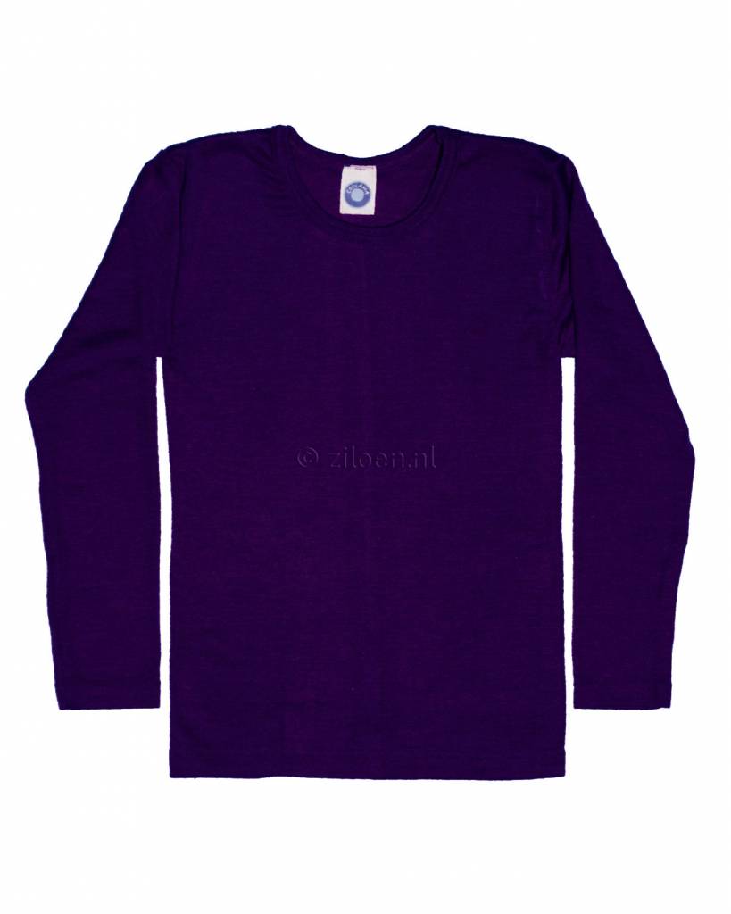 cosilana-kinder-shirt-wol-zijde-paars