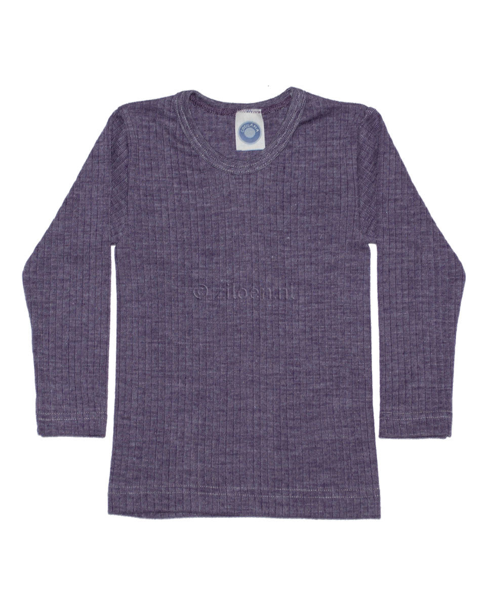 cosilana-kindershirt-lange-mouw-wol-zijde-katoen-paars