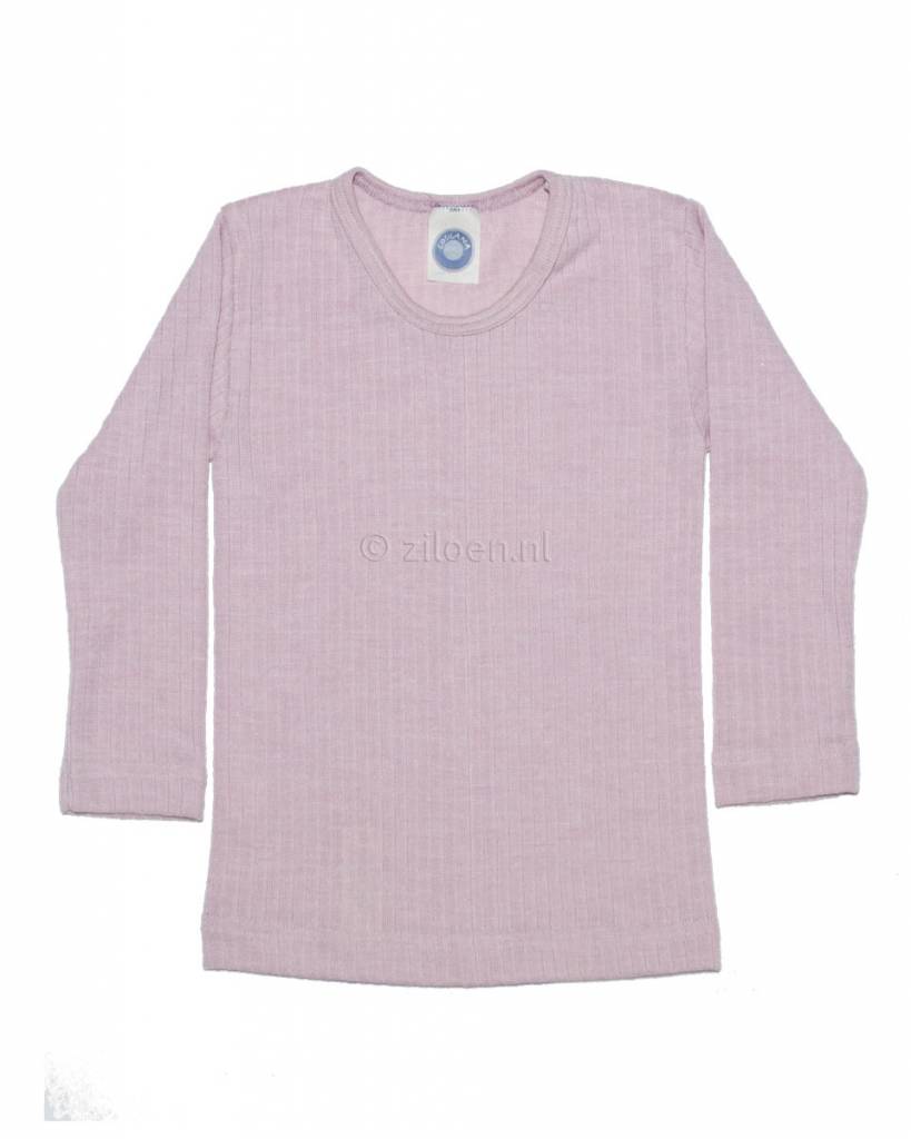 cosilana-kindershirt-lange-mouw-wol-zijde-katoen-roze