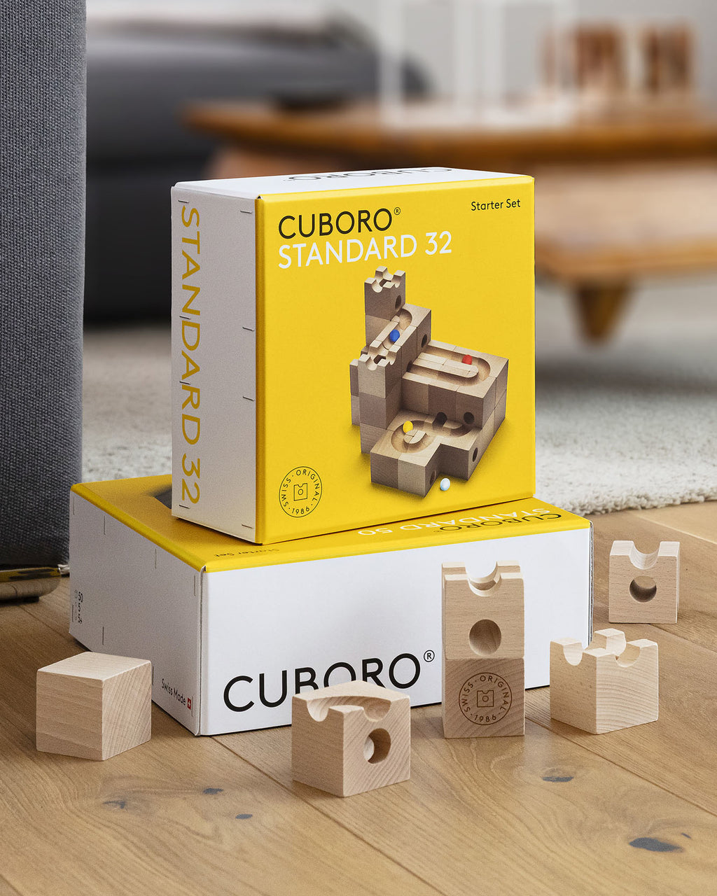 cuboro Houten knikkerbaan - Standaard 32 2