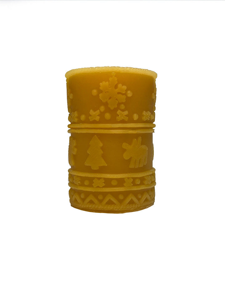 De Muisjes Bijenwas kaars - ornament