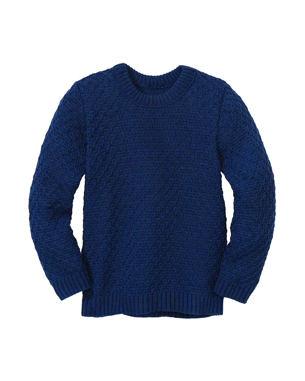 disana Aran trui - donker blauw