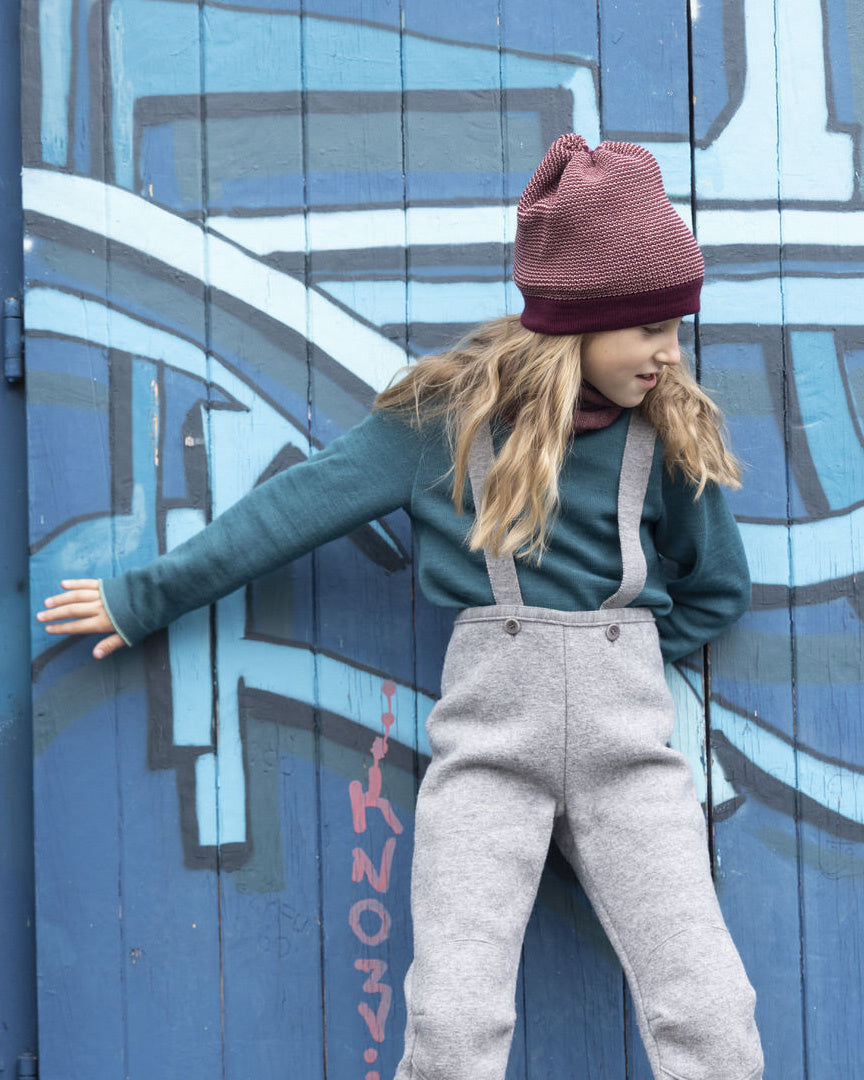 disana Beanie van wol gemêleerd lyfestyle