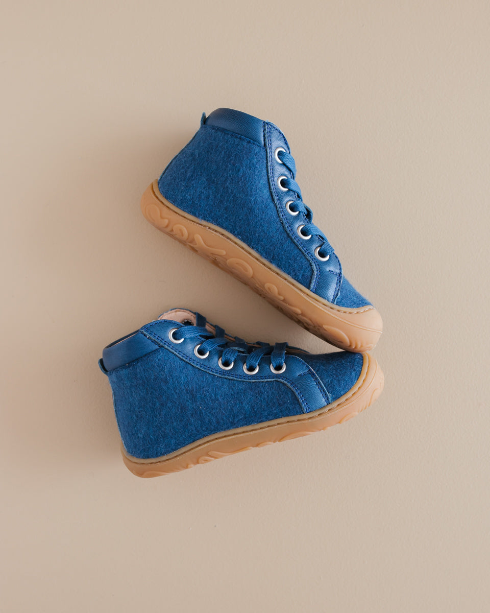 Disana schoenen wol blauw