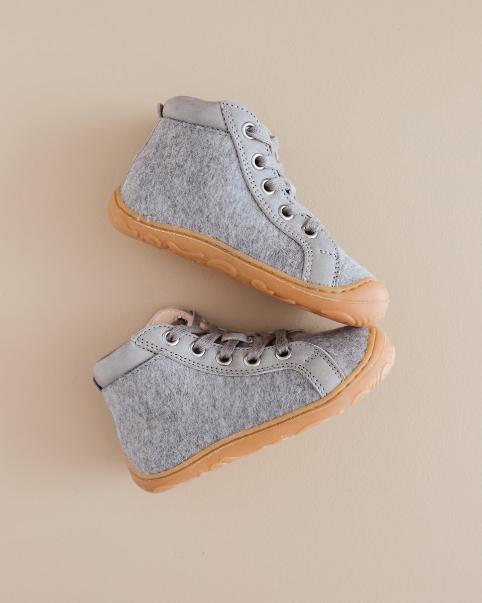 Disana schoenen wol grijs
