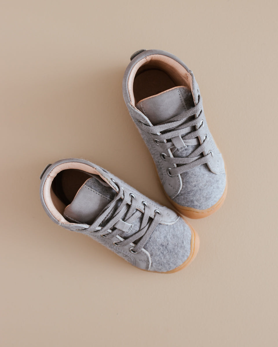 Disana shoes wool gray