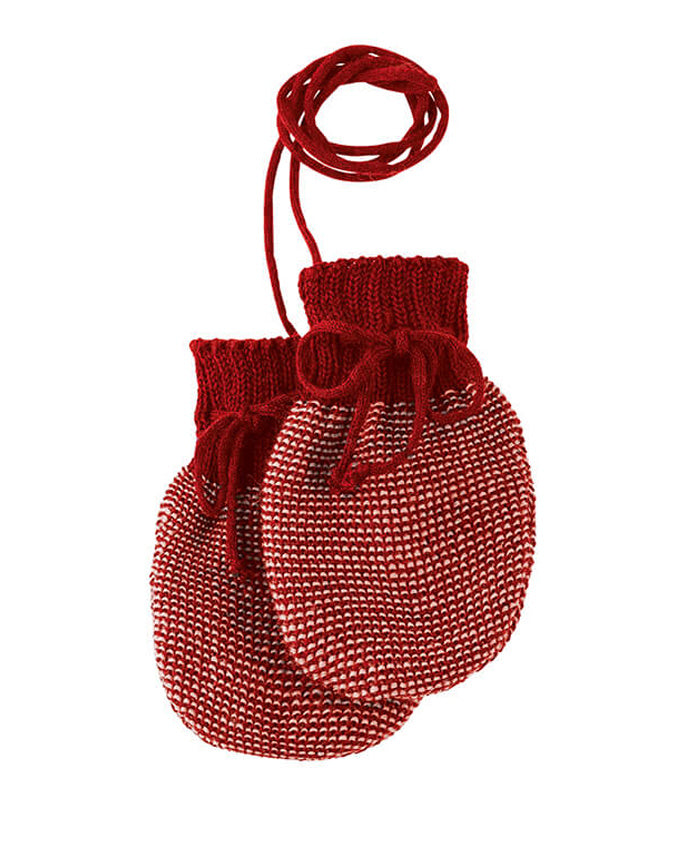 Disana-wollen-gebreide-wantjes-bordeaux-rood