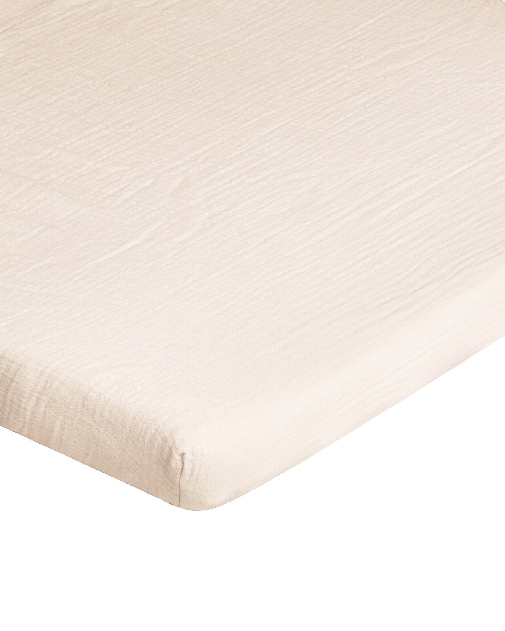 Eenpersoons hoeslaken sand 3