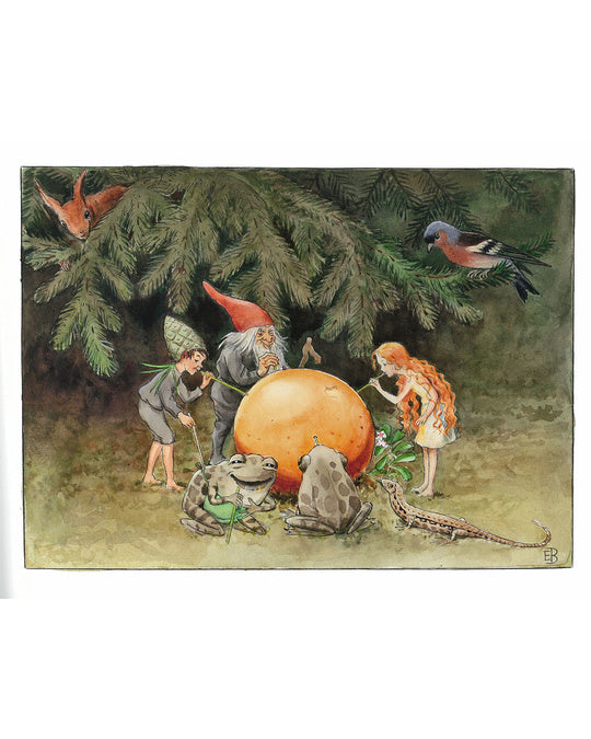 Elsa Beskow boek Het Zonne Ei inkijk