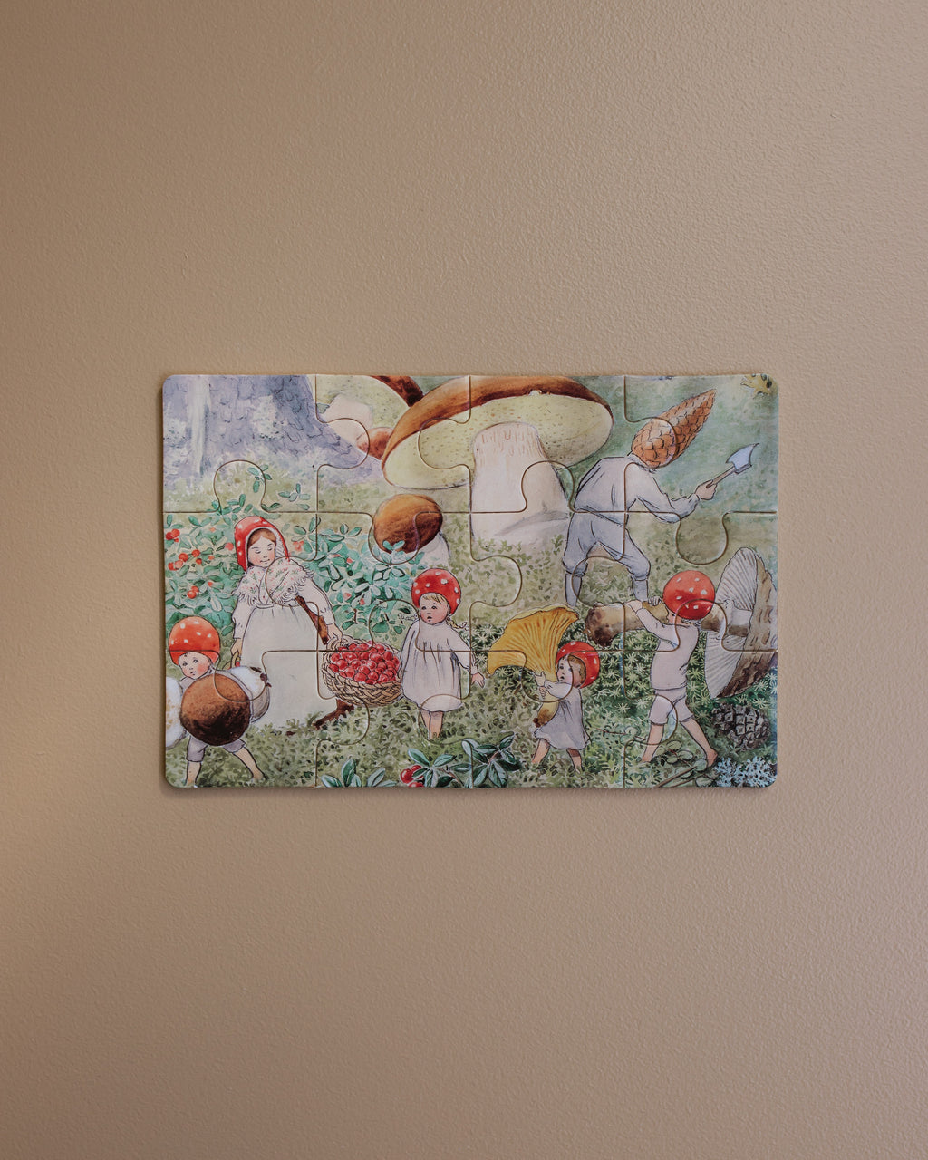 Elsa Beskow kabouterkinderen puzzles 4 copyright Ziloen