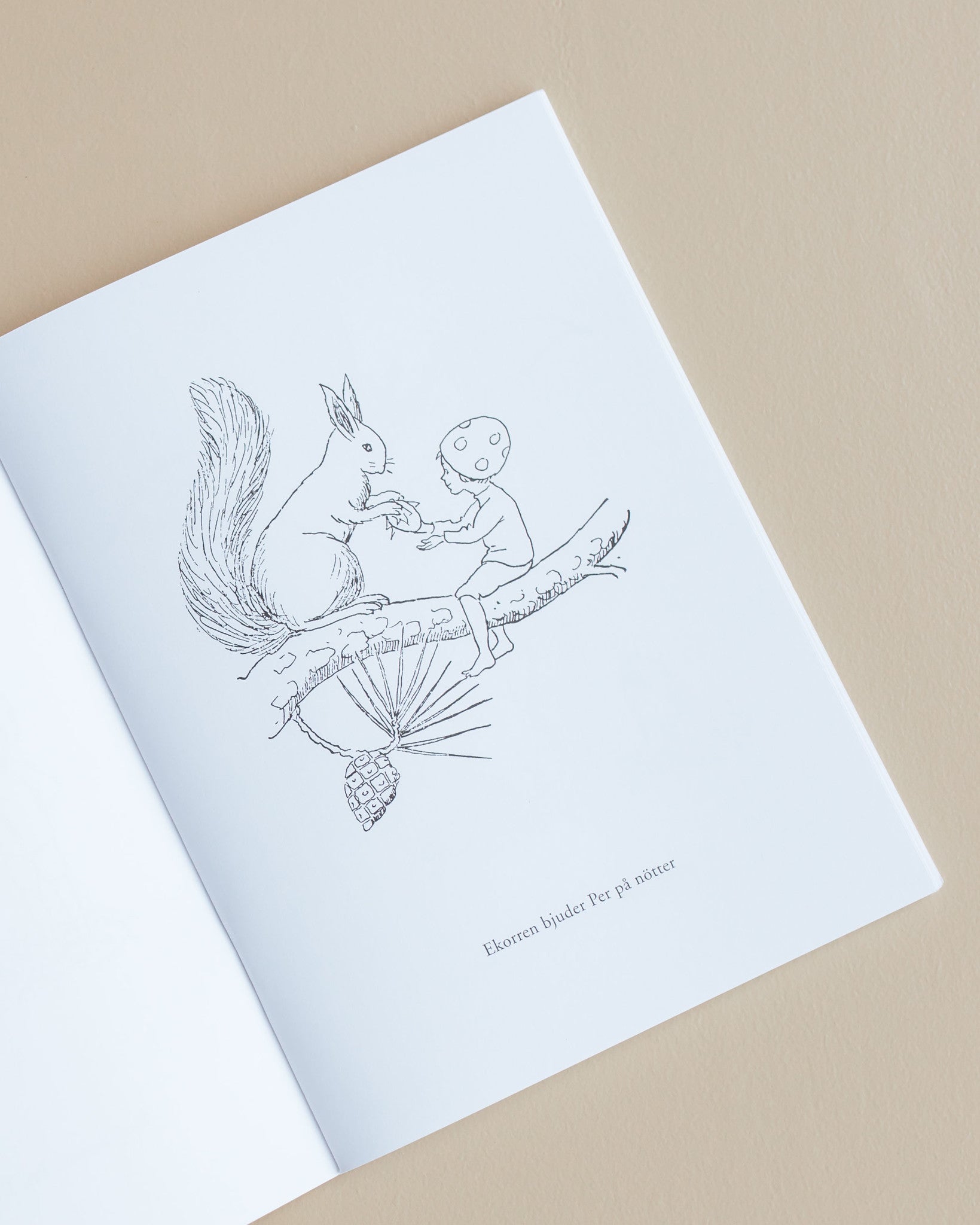 Elsa beskow kleurboek kabouterkinderen