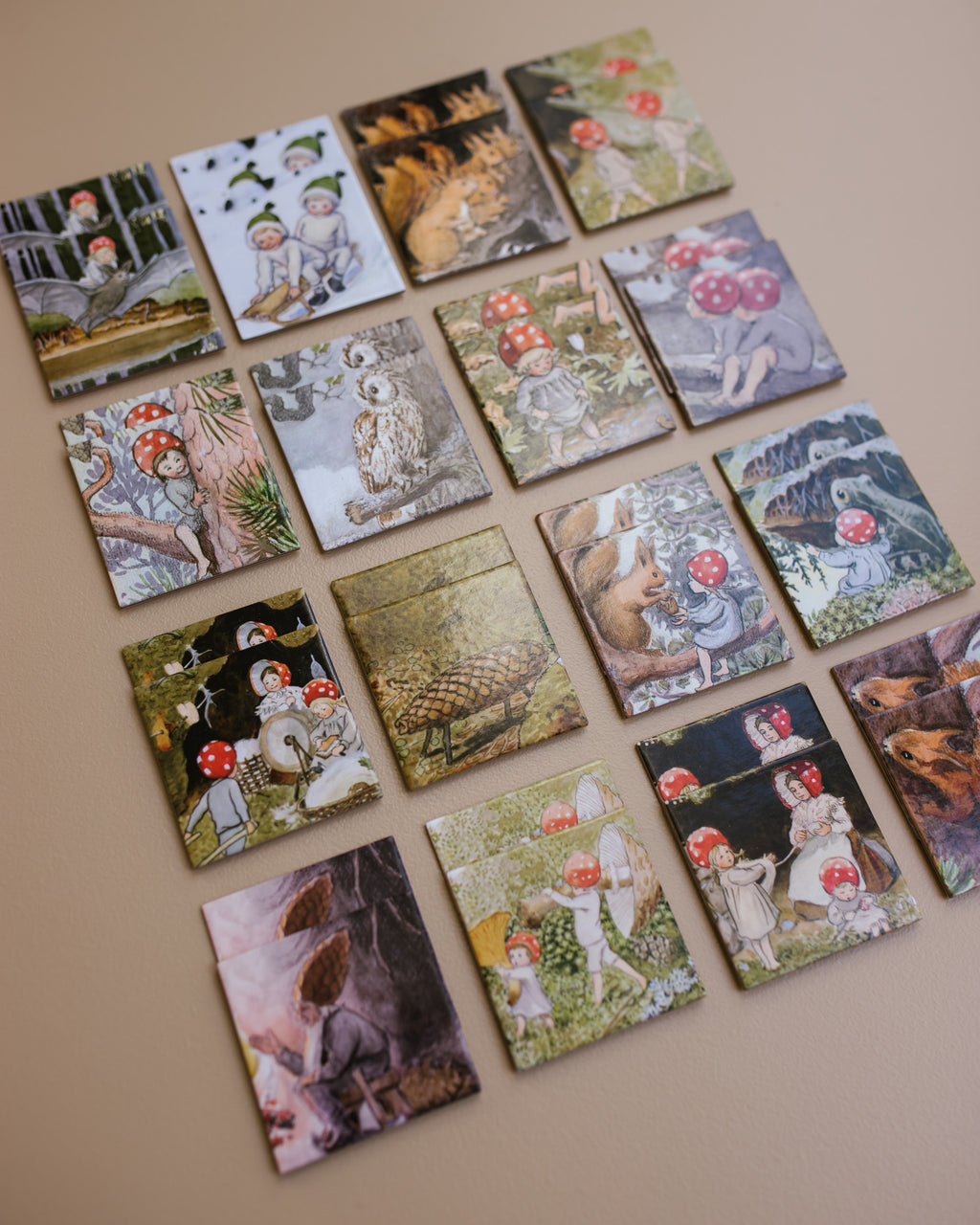 Elsa Beskow memory gnome children sets copyright  Ziloen