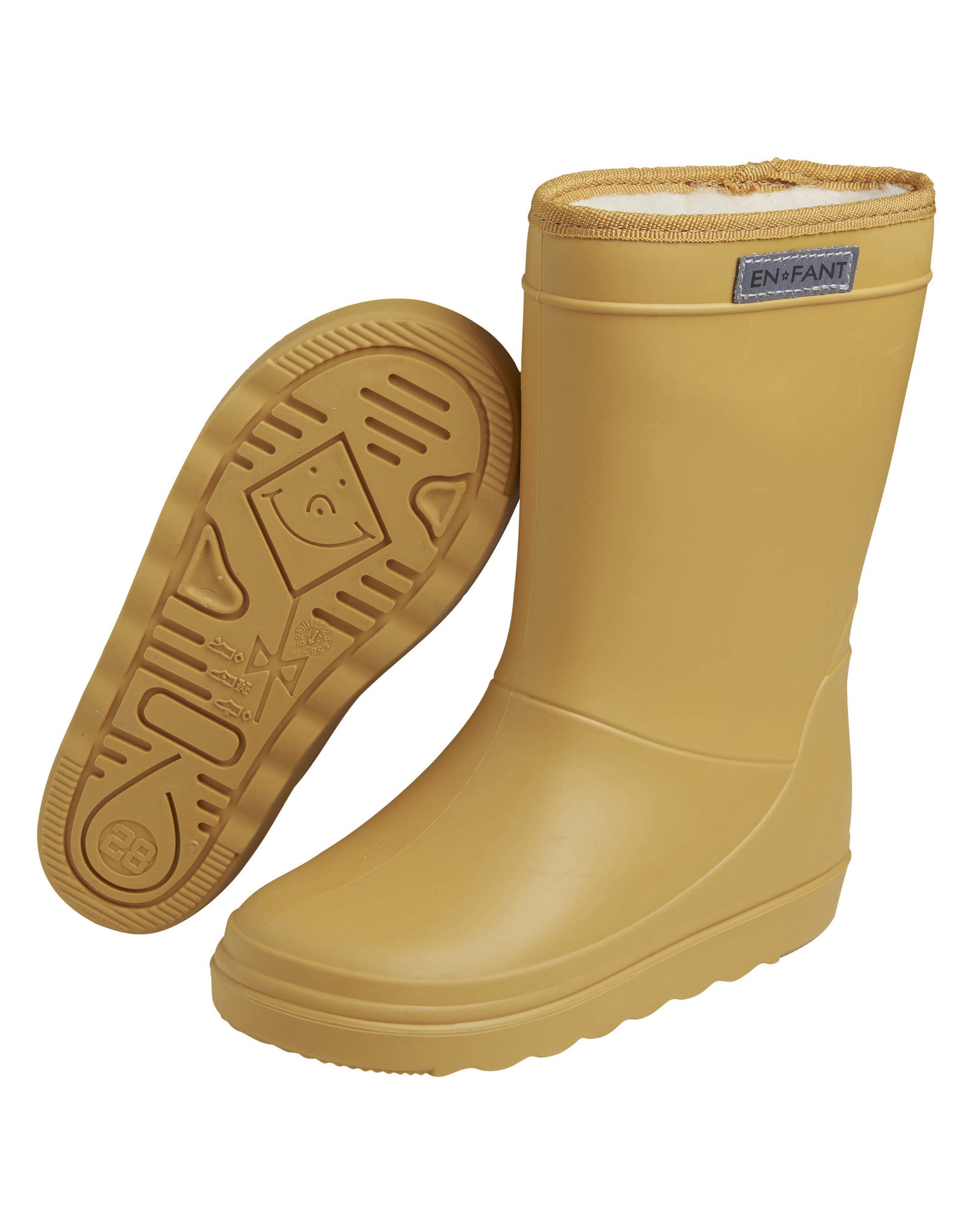 Enfant winter laarzen wol gevoerd honey yellow geel 3999