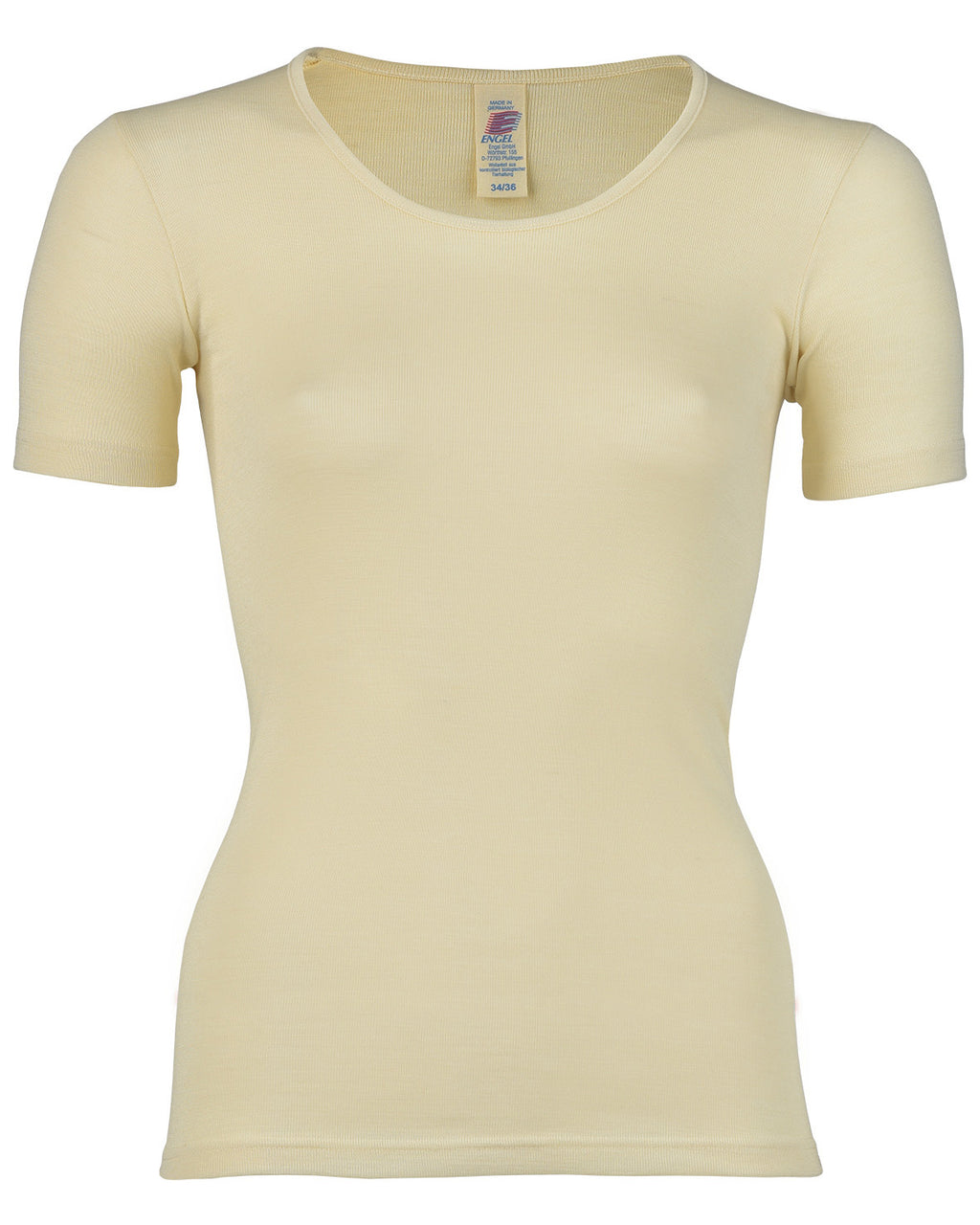 Engel natur dameshemd korte mouwen - naturel 704870-01