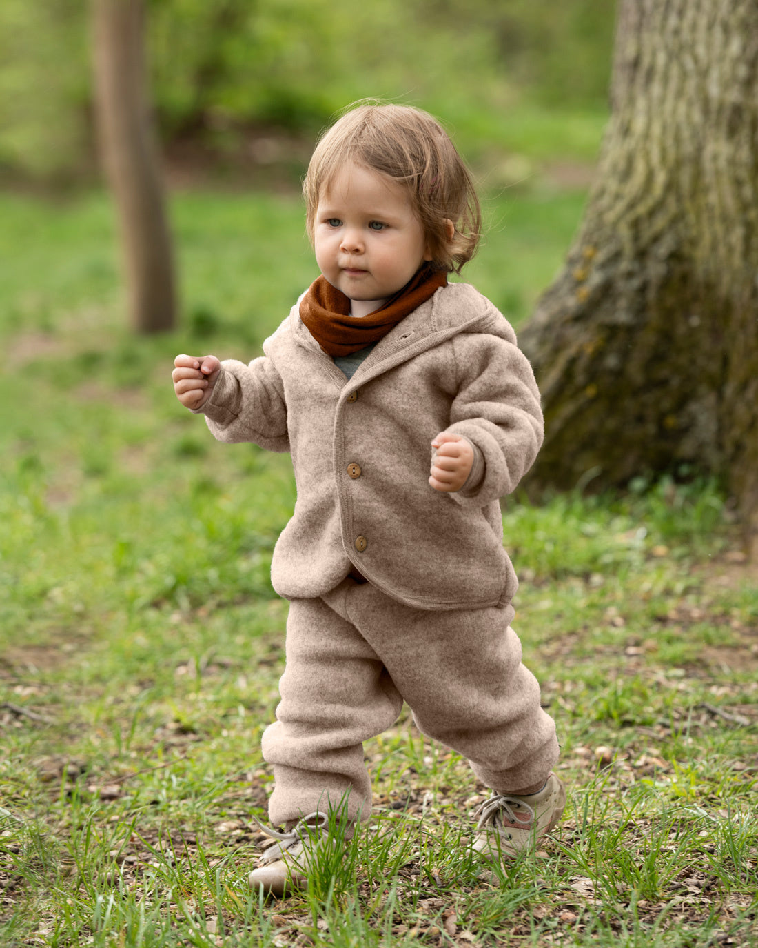 Engel-Natur-Jasje-van-wol-fleece---sand1