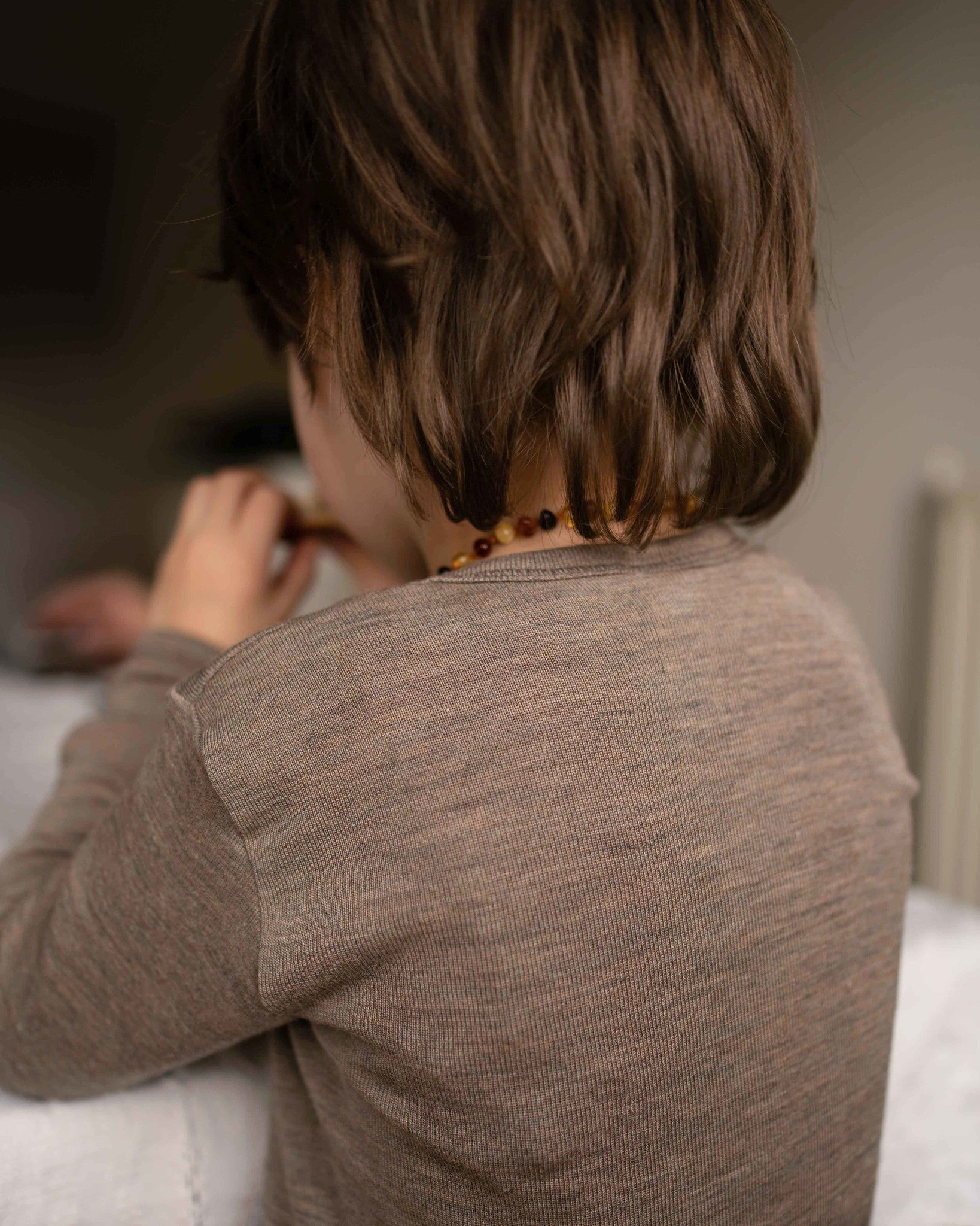 Engel Natur kinder longsleeve walnoot ©ziloen