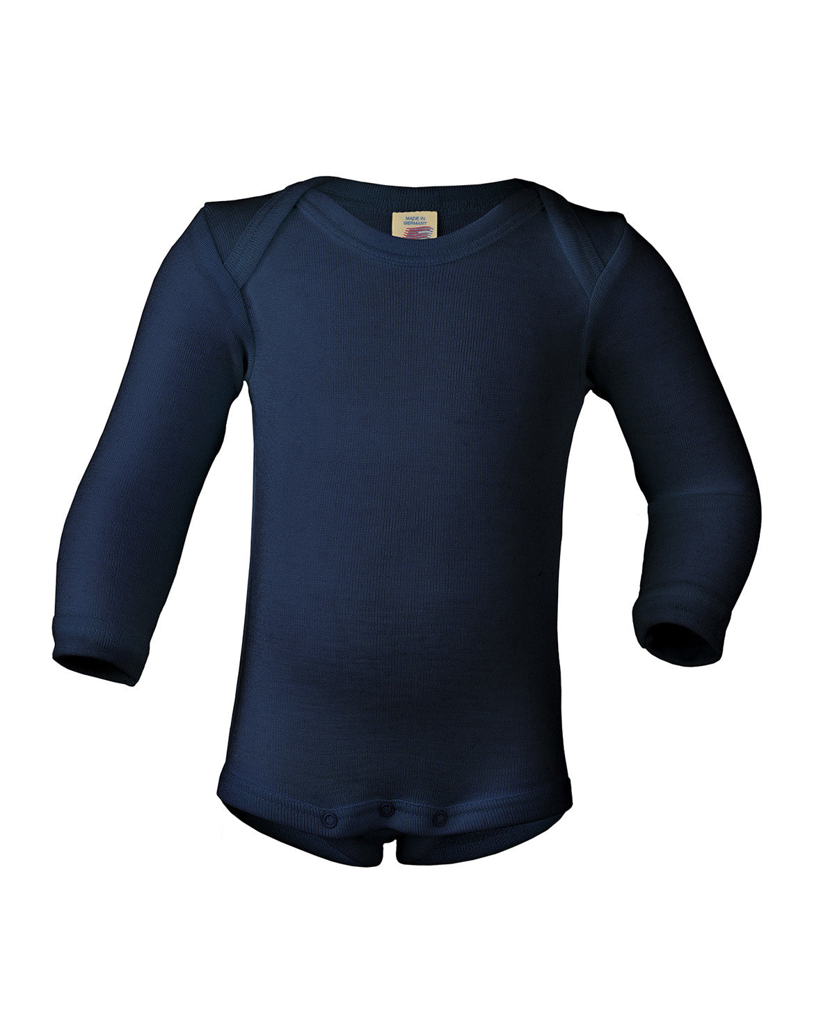 engel natur Romper van wol en zijde - navy 1.0 709010