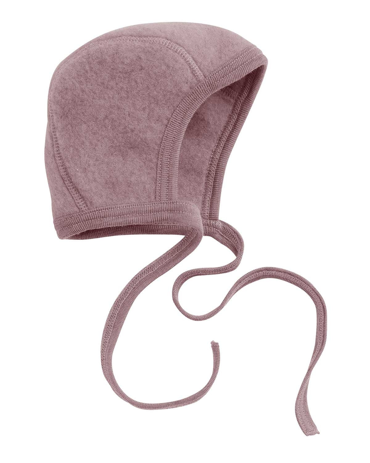 Engel-Natur-wolfleece-mutsje-woodrose-roze