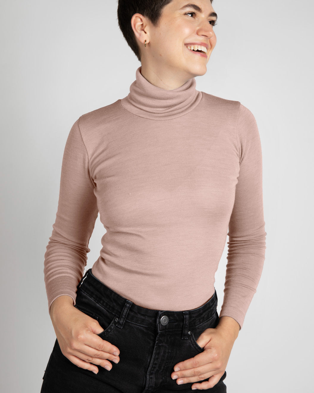 Enkel Natur koltrui dusty rose wol zijde 704411-051E_2