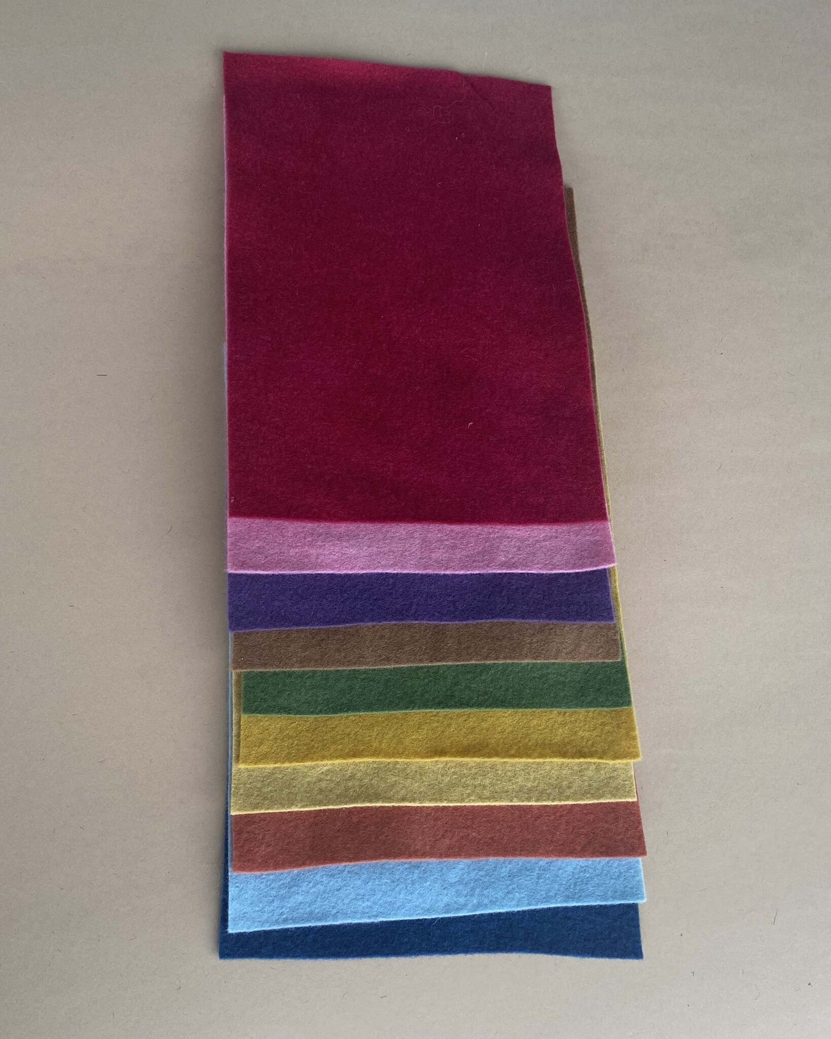 Filges Lapjes vilt - 10 regenboogkleuren
