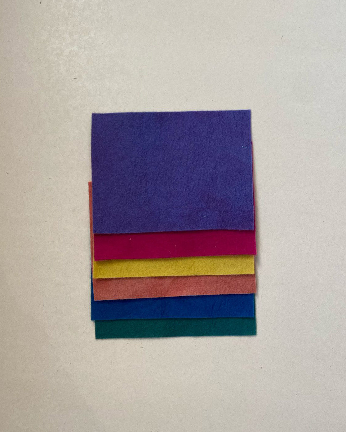 Filges Lapjes vilt - 6 diepe kleuren