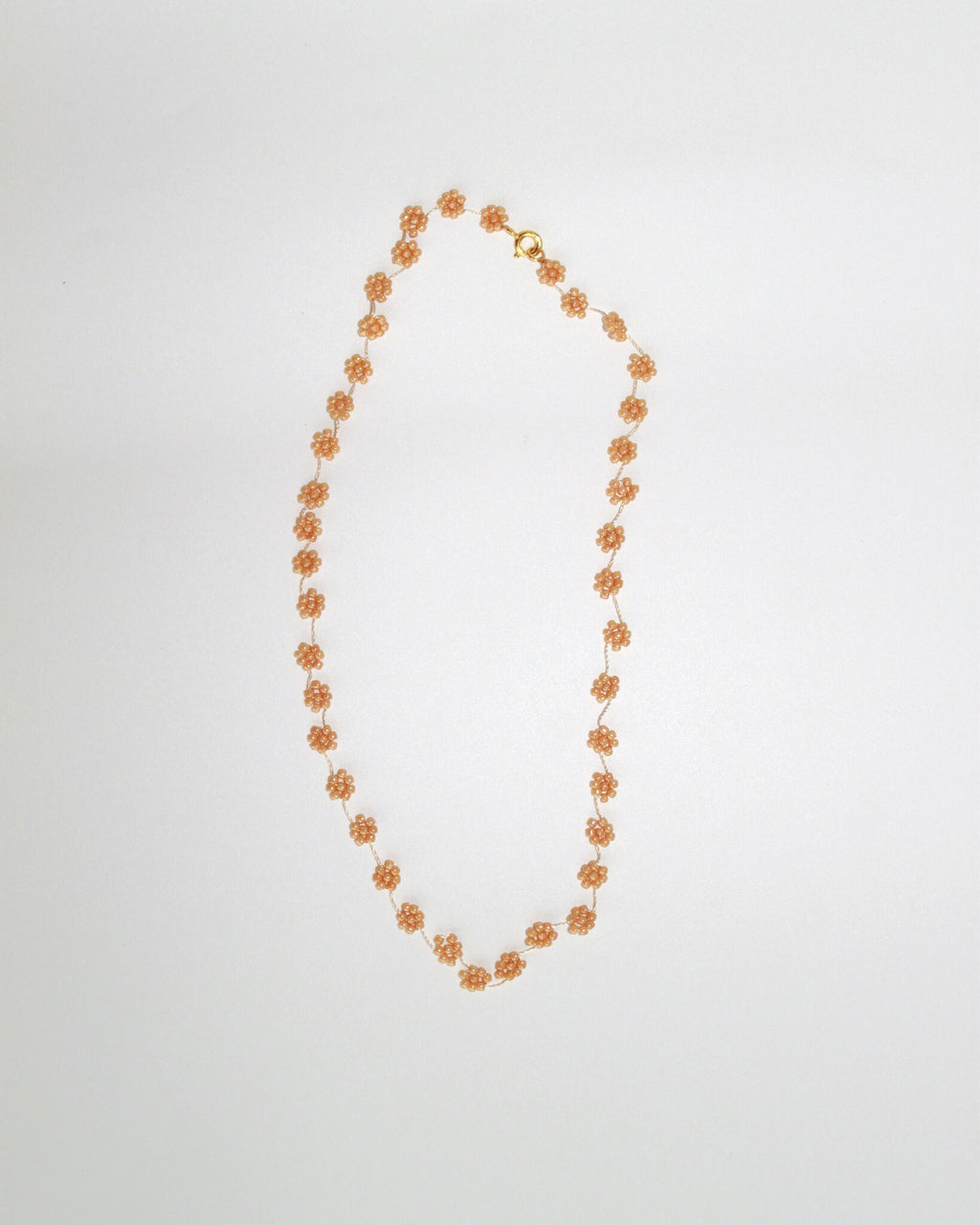 FIORI NECKLACE - BEIGE - 14K GOLD FILLED 1