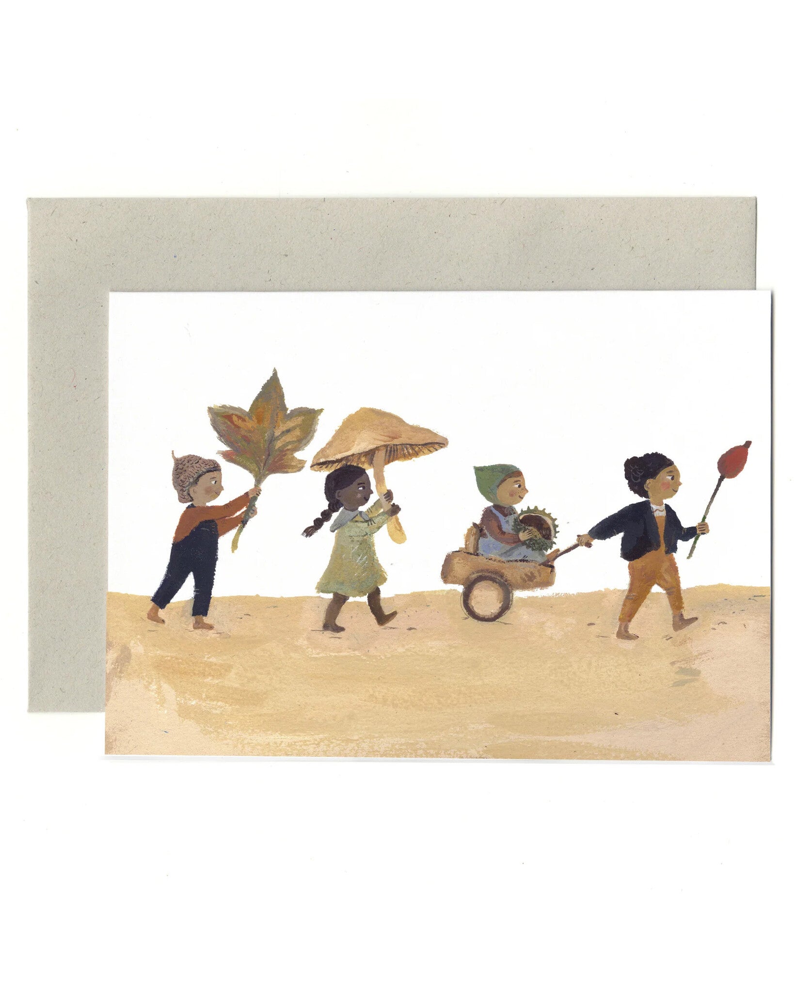 Gemma Koomen kaart autumn friends