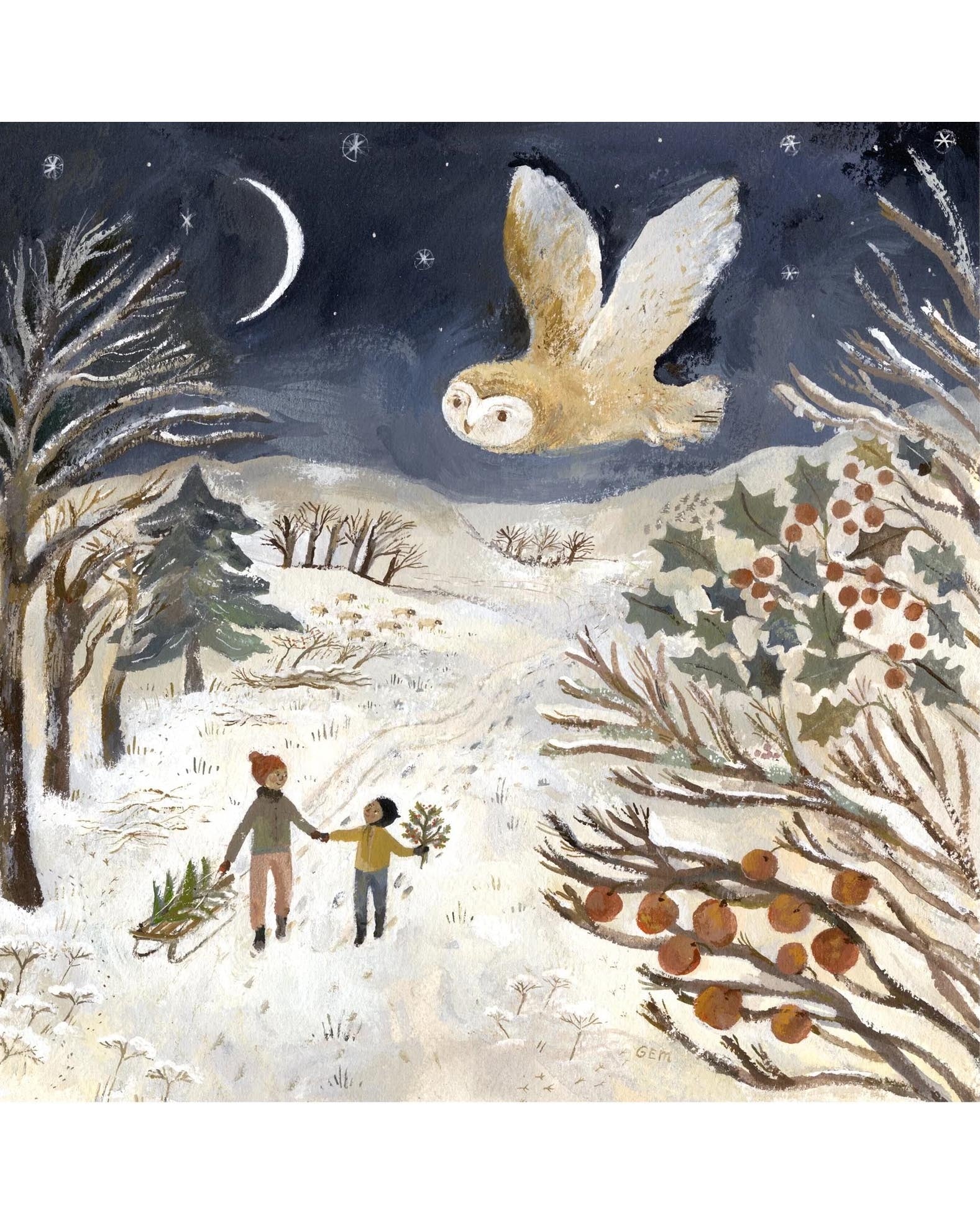 Gemma Koomen kaart  into winter