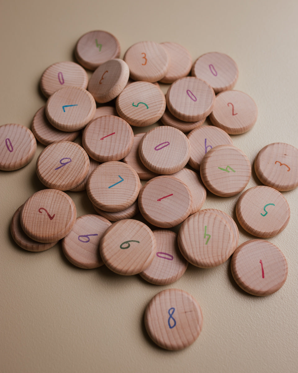 Grapat number coins