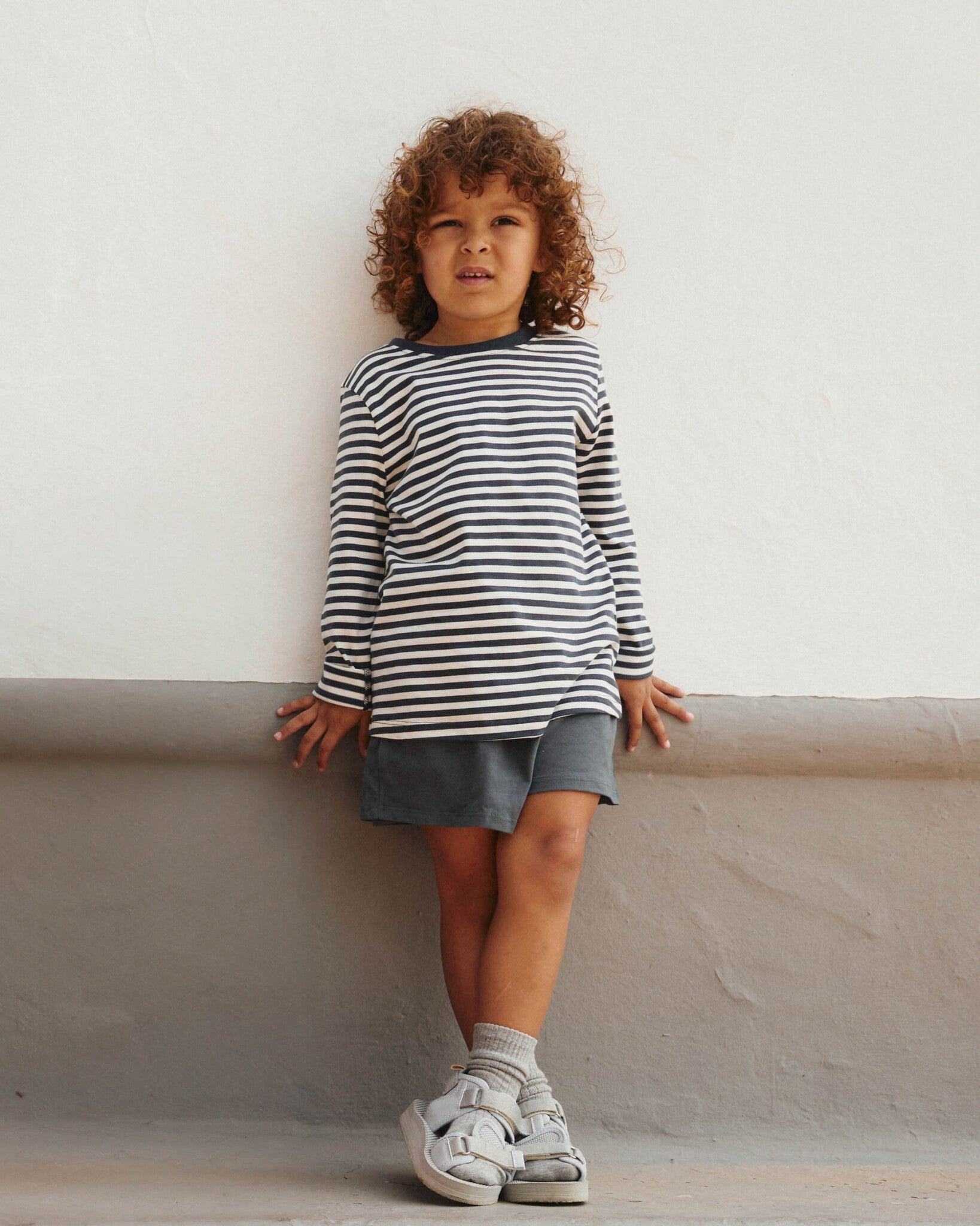 Gray Label - longsleeve shirt - blue grey-cream_
