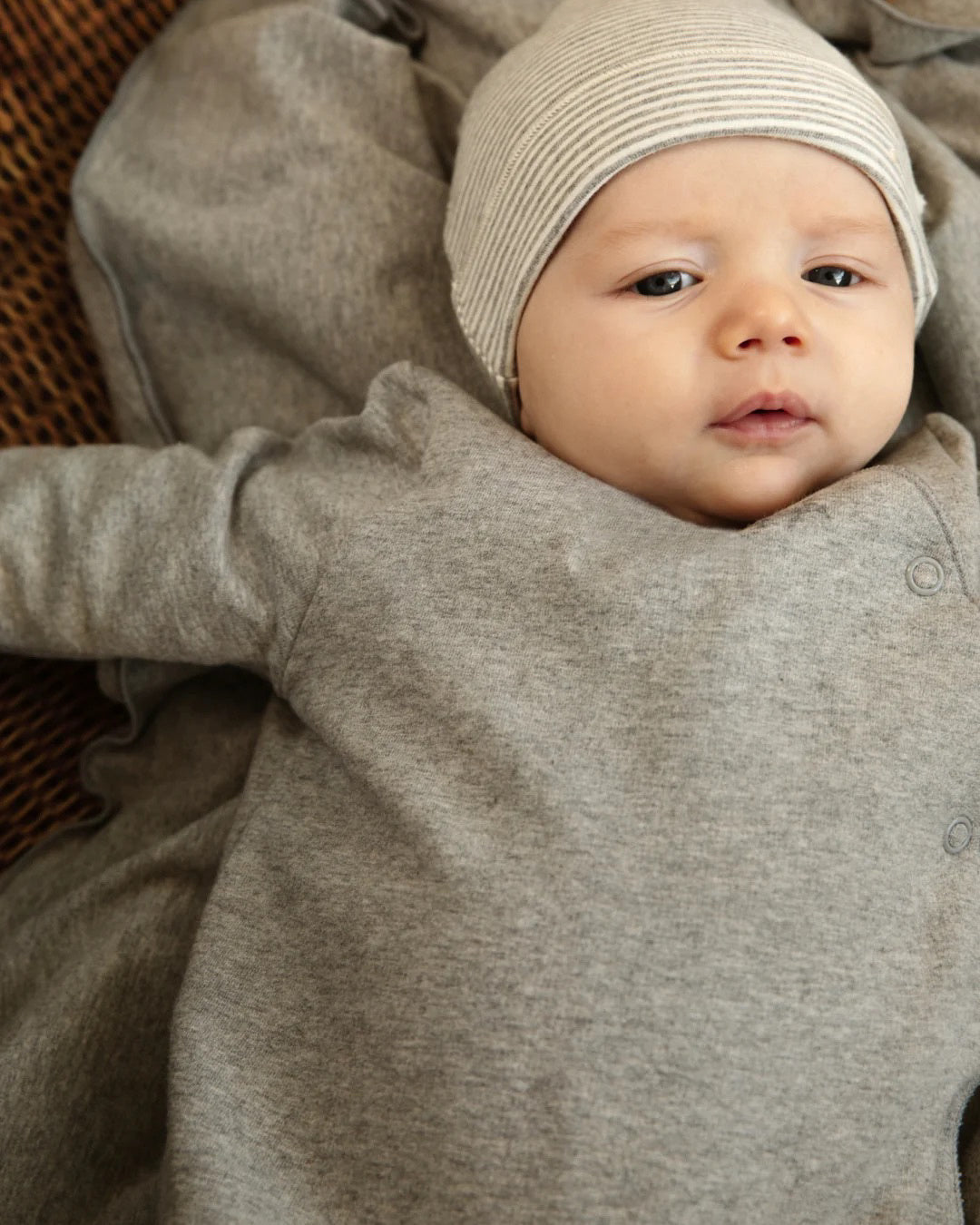 Gray label - Newborn boxpakje - grey melange