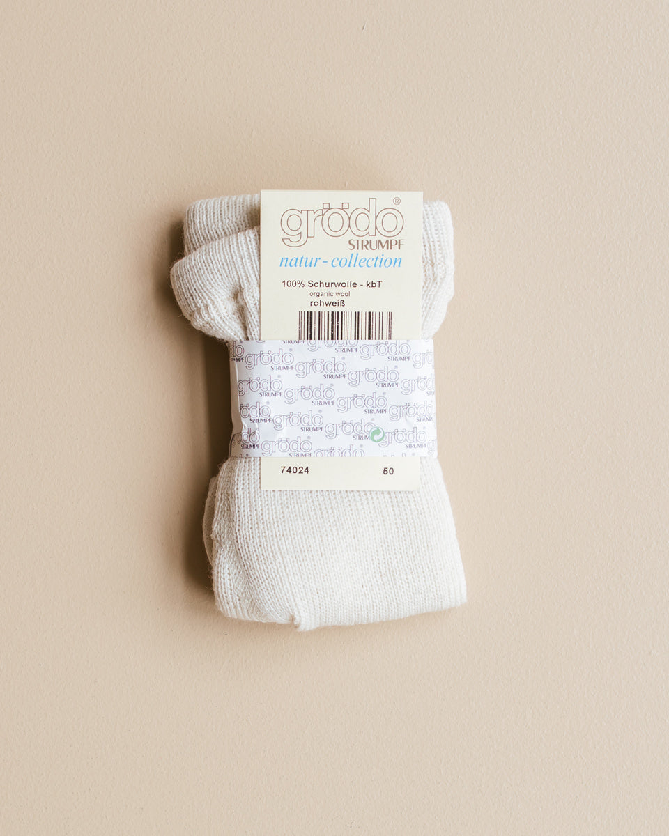 Grödo Dikke wollen maillot - naturel