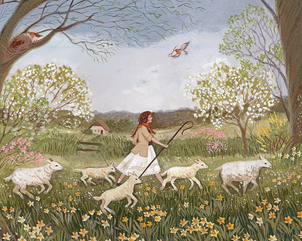 Green Pastures postcard 1