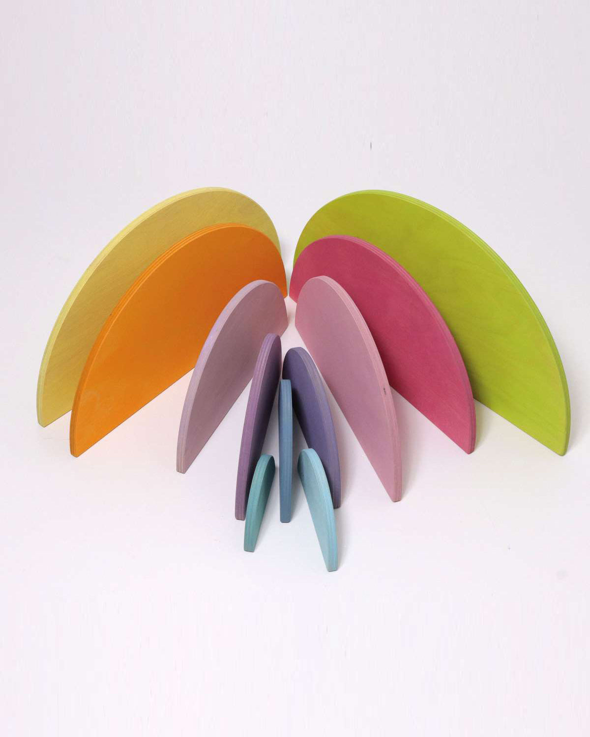 grimms 10674 pastel halve cirkels 11 delig